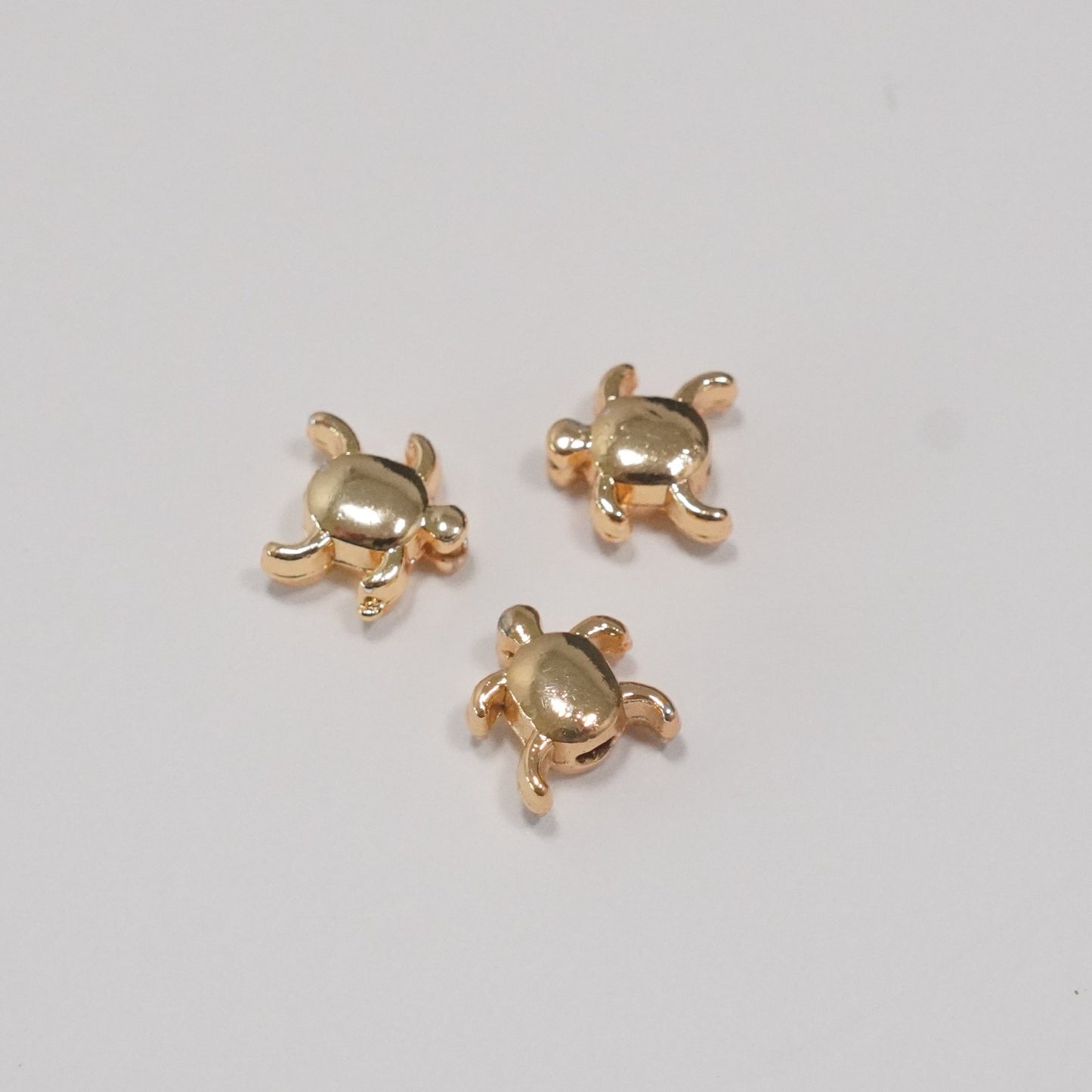 24Kt Gold Plated Turtle Charm