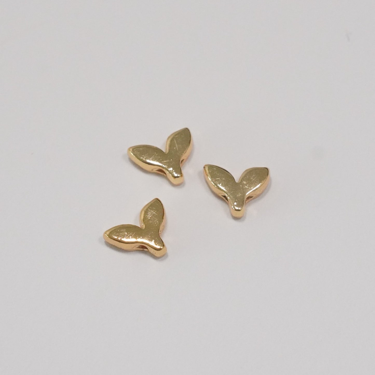 24Kt Gold Plated Whale Tail Charm