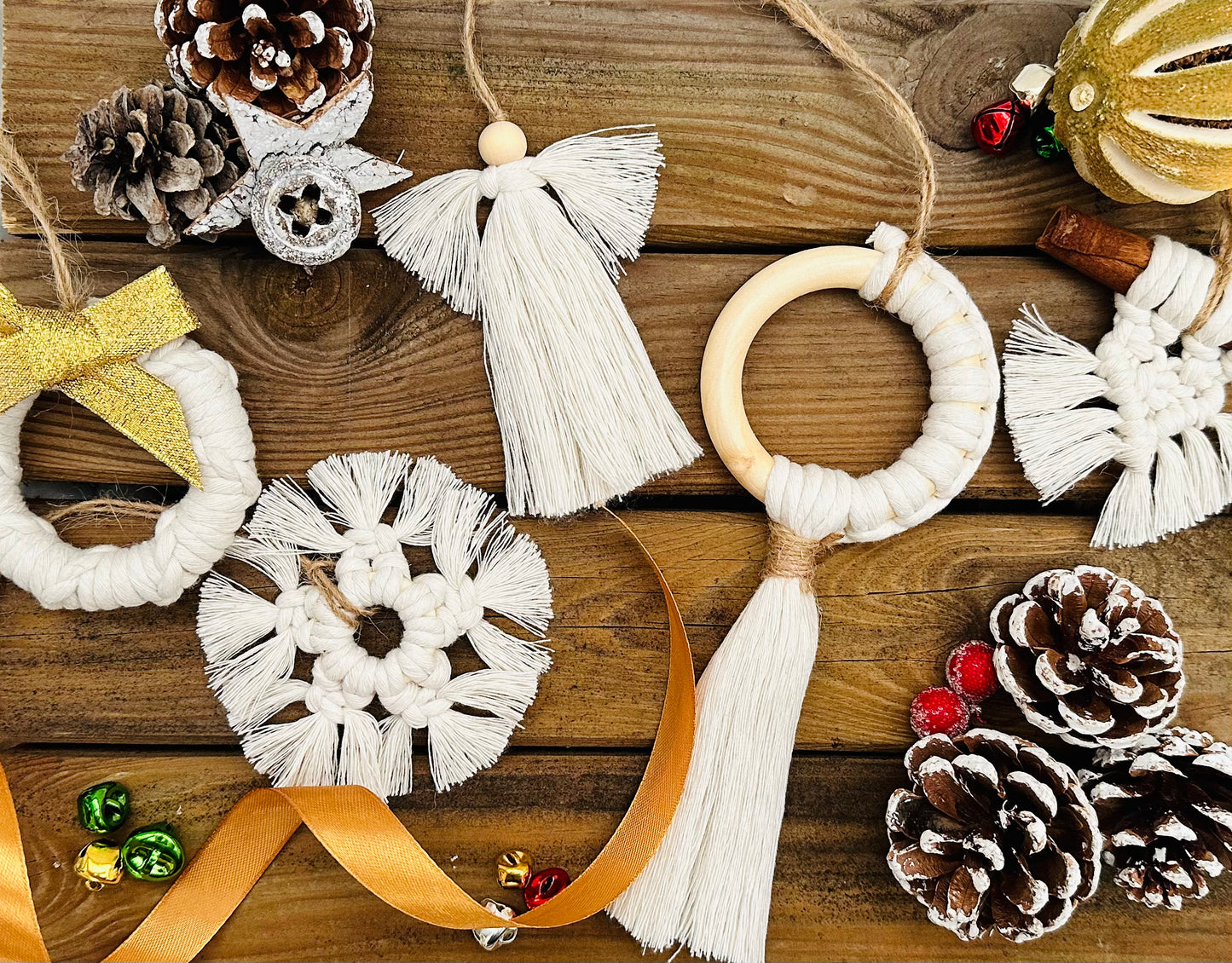 WORKSHOP | Macramé Christmas Decorations