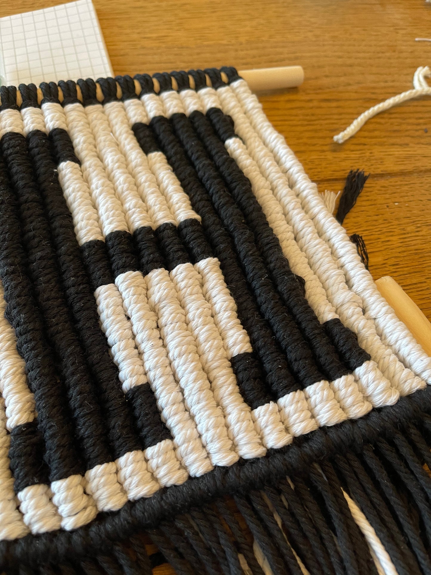 Personalised initial wall hanging