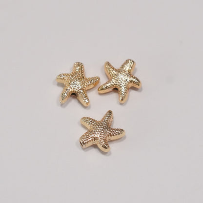 24Kt Gold Plated Starfish Charm