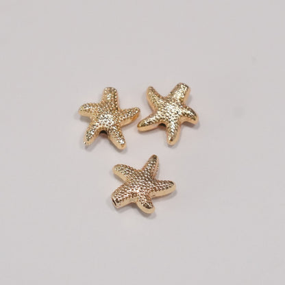 24Kt Gold Plated Starfish Charm