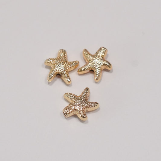 24Kt Gold Plated Starfish Charm