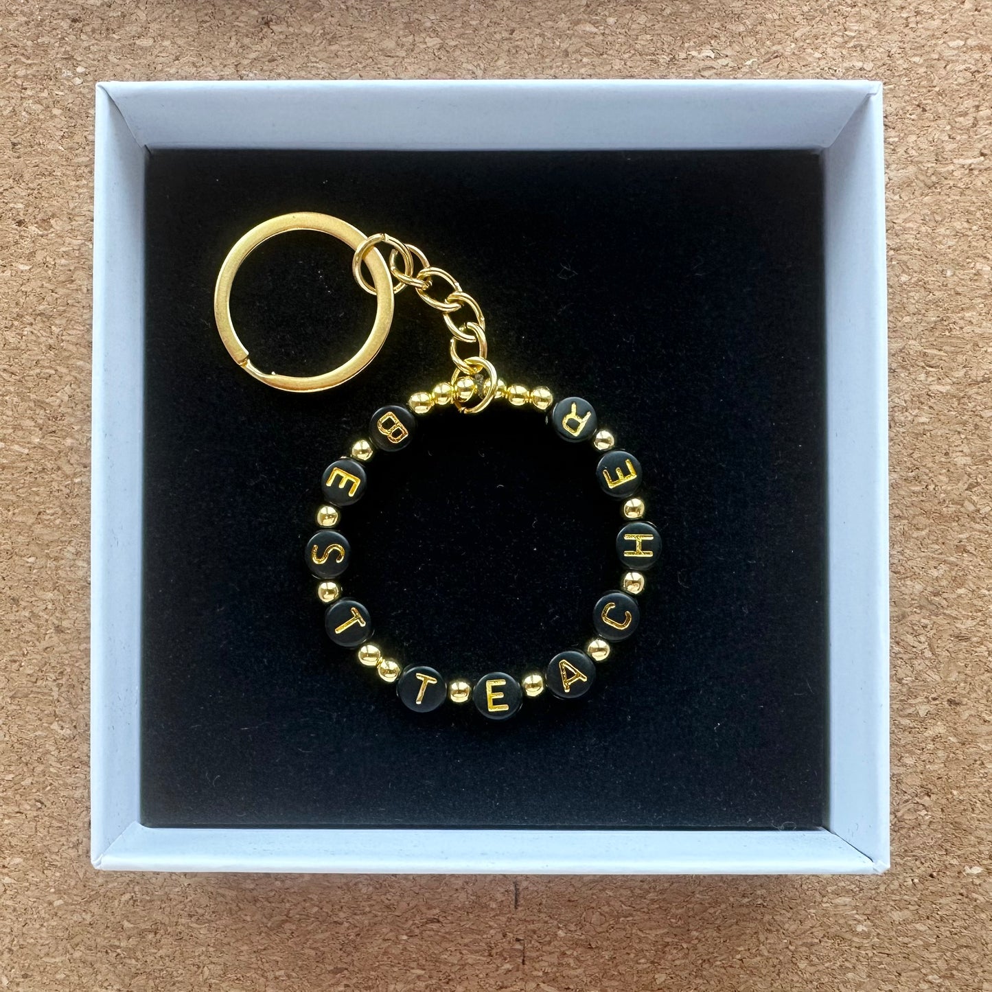 ‘Best Teacher’ Key Chain