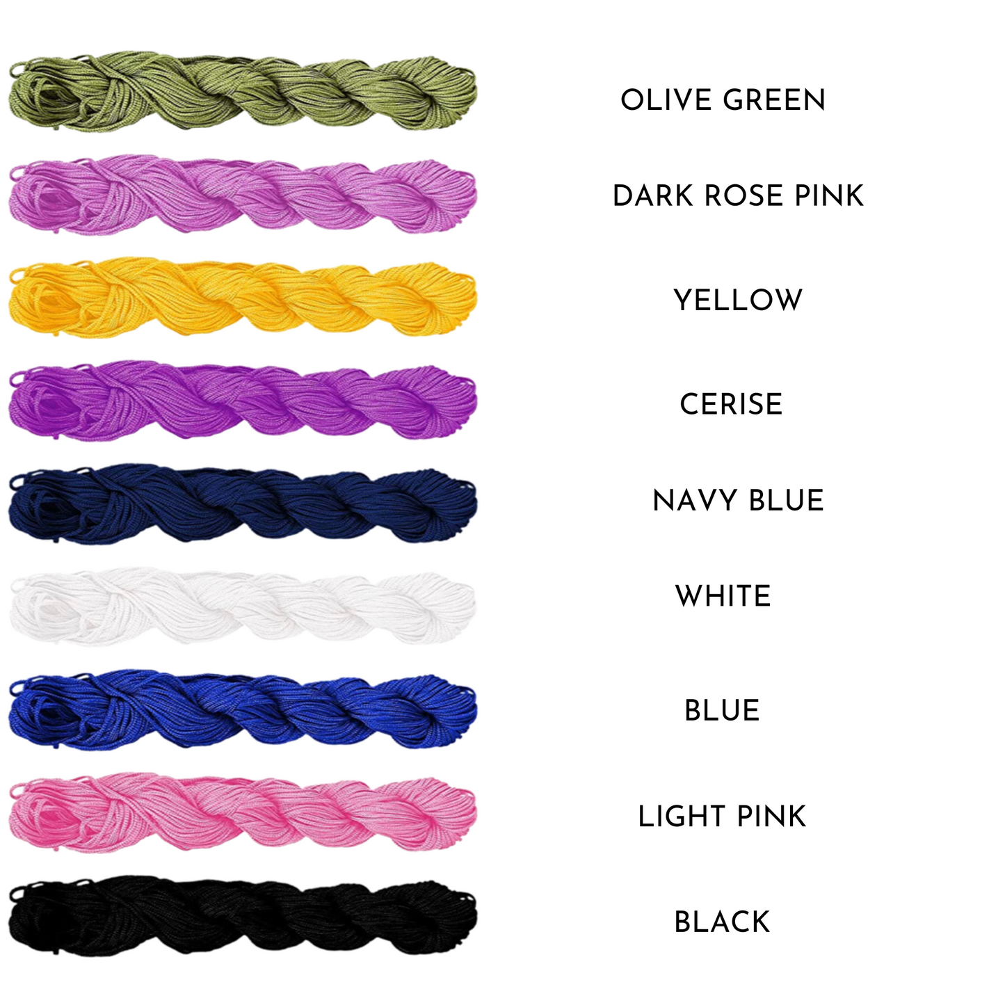 Personalised Macrame Friendship bracelets for Party Bags / Gifts
